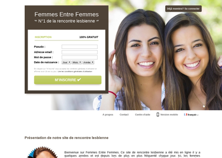 Femmesentrefemmes.com : le site pour trouver des femmes
