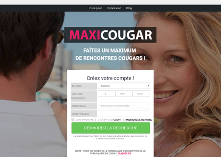 Maxicougar.com : site de rencontre cougar